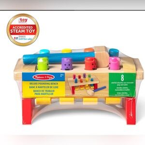 🔥Melissa & Doug Deluxe Pounding Bench